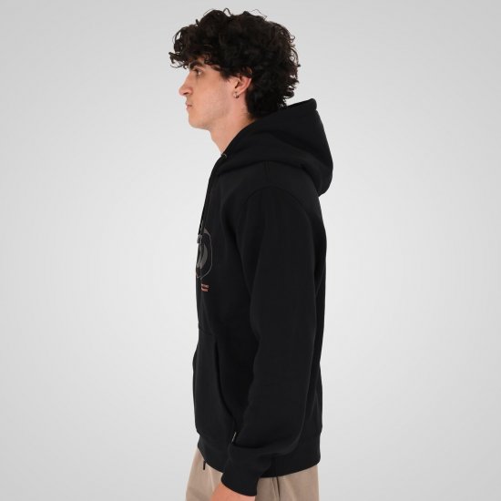 Double Outfitters MTOP-1146 Džemperis su gobtuvu Juoda - Megztiniai ir džemperiai - Megztiniai ir Džemperiai - 2XL-14XL