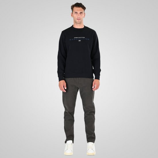 Double Outfitters MTOP-1151 Džemperis Juoda - Megztiniai ir džemperiai - Megztiniai ir Džemperiai - 2XL-14XL