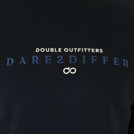 Double Outfitters MTOP-1151 Džemperis Juoda - Megztiniai ir džemperiai - Megztiniai ir Džemperiai - 2XL-14XL