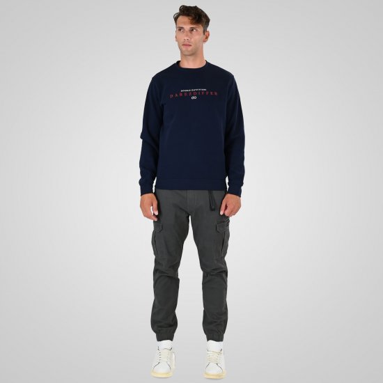Double Outfitters MTOP-1151 Džemperis Tamsiai mėlyna - Megztiniai ir džemperiai - Megztiniai ir Džemperiai - 2XL-14XL