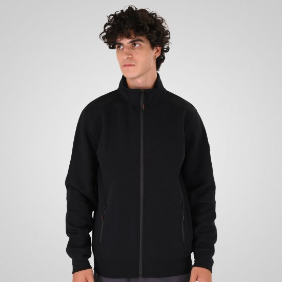 Double Outfitters MTOP-1158 Džemperis su užtrauktuku Juoda - Megztiniai ir džemperiai - Megztiniai ir Džemperiai - 2XL-14XL