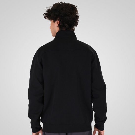 Double Outfitters MTOP-1158 Džemperis su užtrauktuku Juoda - Megztiniai ir džemperiai - Megztiniai ir Džemperiai - 2XL-14XL