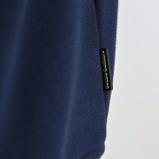 Double Outfitters MTOP-1163 Džemperis su trumpu užtrauktuku Tamsiai mėlyna - Megztiniai ir džemperiai - Megztiniai ir Džemperiai - 2XL-14XL