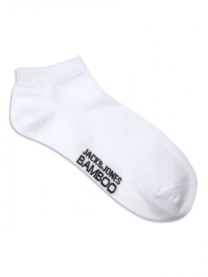 Jack & Jones Basic Trumpos bambuko kojinės Balta 5-pack - Apatinis trikotažas ir plaukimo apranga - Apatinis trikotažas - 2XL-8XL