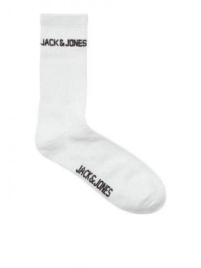 Jack & Jones Melvin Teniso kojinės Balta 3-pack - Apatinis trikotažas ir plaukimo apranga - Apatinis trikotažas - 2XL-8XL