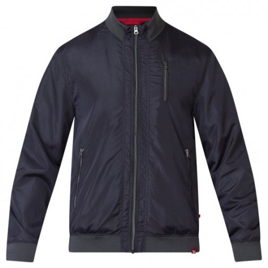 D555 Terron Bomber Jacket Black - Didelės vyriškos striukės - Didelės vyriškos striukės