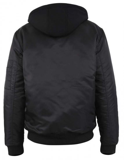 D555 Poppleford Bomber Jacket With Detachable Fleece Hood - Didelės vyriškos striukės - Didelės vyriškos striukės