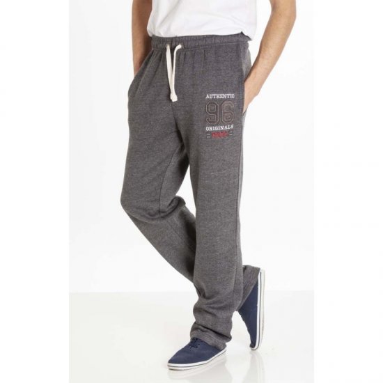 D555 Portland Sweatpants Charcoal - Laisvalaikio kelnės ir šortai - Laisvalaikio Kelnės ir Šortai - 2XL-12XL