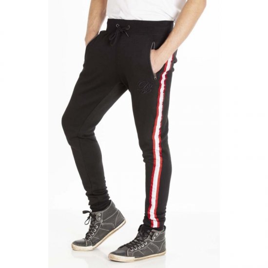 D555 Virginia Sweatpants Black - Laisvalaikio kelnės ir šortai - Laisvalaikio Kelnės ir Šortai - 2XL-12XL