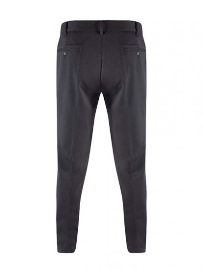 D555 Yarmouth Four Way Stretch Trouser With Flexible Waistband Black - Džinsai ir kelnės - Džinsai ir Kelnės - W40-W70