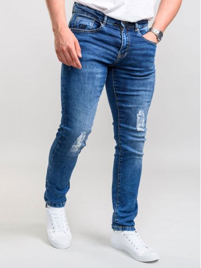 D555 Boxwell Ripped Jeans Stonewash - Džinsai ir kelnės - Džinsai ir Kelnės - W40-W70