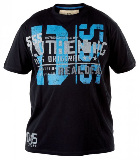 D555 Five-55 T-shirt - Marškinėliai - Marškinėliai - 2XL-14XL
