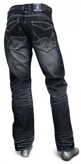 K.O. Jeans 1753 Dark Wash - Džinsai ir kelnės - Džinsai ir Kelnės - W40-W70