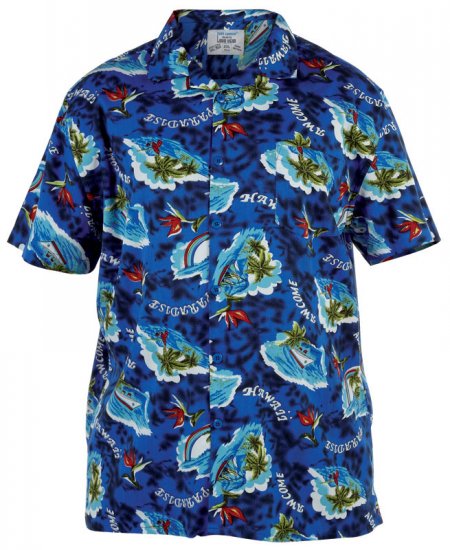 Duke Hawaiian Paradise - Marškiniai - Marškiniai - 2XL-8XL