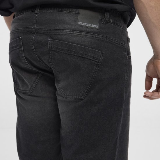 North Latitude 51336 denim šortai juodi - Šortai - Šortai - W40-W60