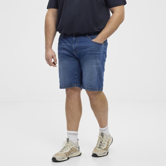 North Latitude 51336 denim šortai mėlyni - Šortai - Šortai - W40-W60