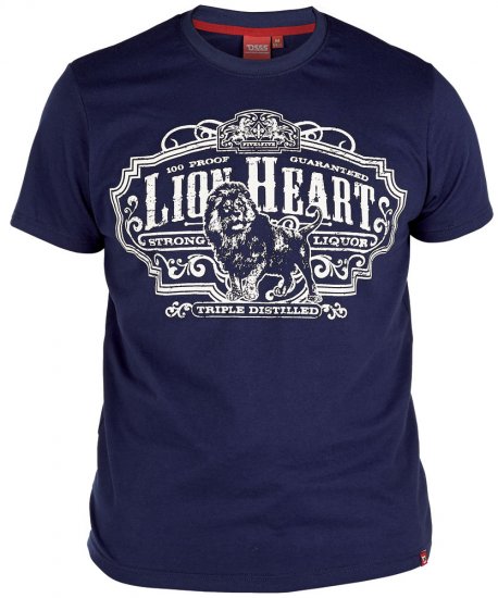 D555 Avant Tee + Shirt - Marškiniai - Marškiniai - 2XL-8XL