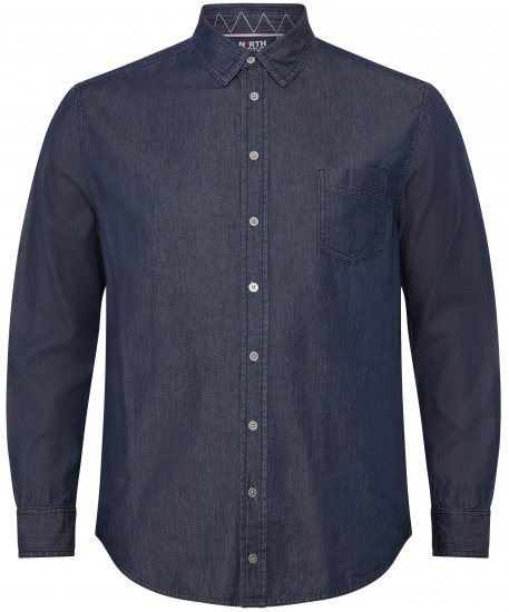 North Latitude 53139 denim marškiniai mėlyni - Marškiniai - Marškiniai - 2XL-8XL