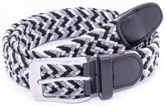 D555 Quinn Braided Belt Multi-colour - Diržai - Didelių dydžių diržai - W40-W70/2XL-8XL