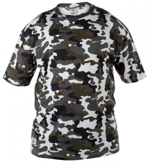 Duke Camo T-shirt Storm - Marškinėliai - Marškinėliai - 2XL-14XL