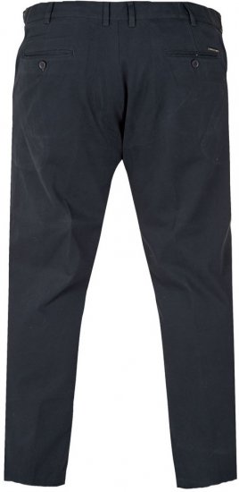 D555 Bruno Stretch Chino pants with Extenda Waist Indigo Blue - Džinsai ir kelnės - Džinsai ir Kelnės - W40-W70
