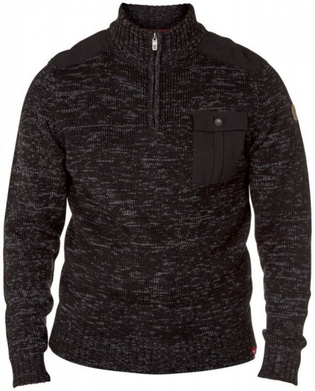 D555 Frost Sweater Black/Grey - Megztiniai ir Džemperiai - Megztiniai ir Džemperiai - 2XL-14XL