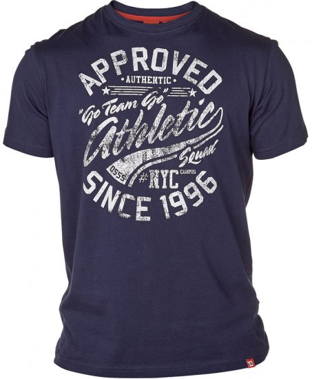 D555 Ridge Tee + Shirt - Marškiniai - Marškiniai - 2XL-8XL