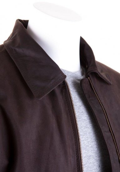 Woodland Aviator Leather jacket Brown - Didelės vyriškos striukės - Didelės vyriškos striukės