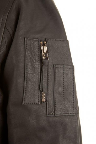 Woodland Aviator Leather jacket Brown - Didelės vyriškos striukės - Didelės vyriškos striukės