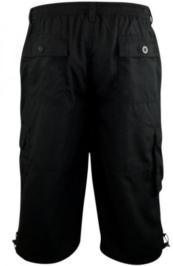 D555 Mason Cargo Shorts Black - Šortai - Šortai - W40-W60