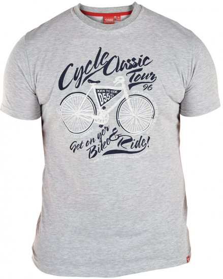 D555 Vincent Tee+Shirt - Marškiniai - Marškiniai - 2XL-8XL