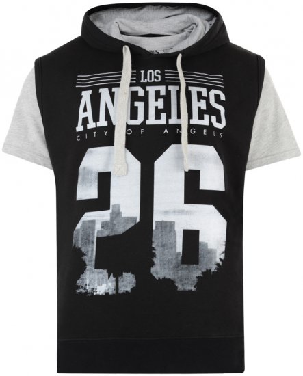 Kam Jeans Los Angeles Hoody/T-shirt set - Marškinėliai - Marškinėliai - 2XL-14XL