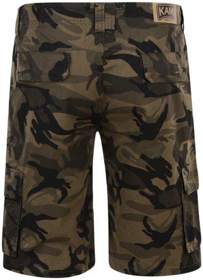 Kam Jeans Cargo Twill Camo Shorts - Šortai - Šortai - W40-W60