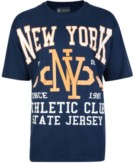 Kam Jeans Twin Pack NY - Marškinėliai - Marškinėliai - 2XL-14XL