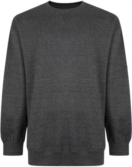 Kam Jeans Sweatshirt Charcoal - Megztiniai ir Džemperiai - Megztiniai ir Džemperiai - 2XL-8XL