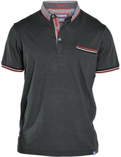 D555 ALLEN Short Sleeve Polo - Polo marškinėliai - Polo marškinėliai - 2XL-8XL