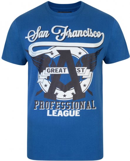 Kam Jeans San Francisco State 2-pack T-shirt - Marškinėliai - Marškinėliai - 2XL-14XL