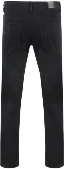 Kam Jeans Alba 5-pocket Stretch Chinos Black TALL SIZES - VYRIŠKI DRABUŽIAI MT-6XLT - Drabužiai aukštiems vyrams