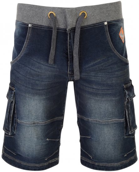 Kam Jeans Dito Denim Shorts Dark Used - Šortai - Šortai - W40-W60