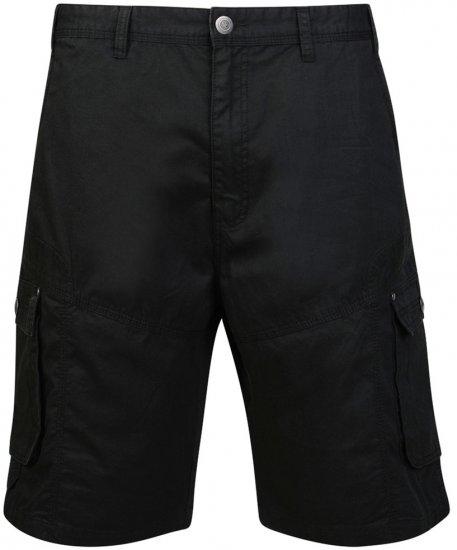 Motley Denim Cargo Shorts Black - Šortai - Šortai - W40-W60