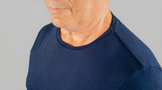 20 Nodi Mezzogiorno Sports T-Shirt Navy - Marškinėliai - Marškinėliai - 2XL-14XL