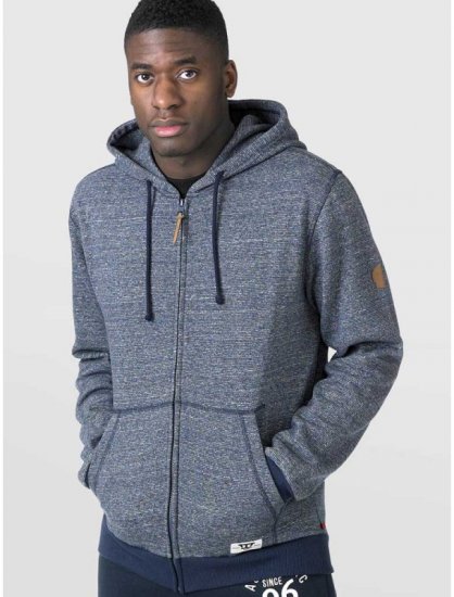 D555 Romney Full Zipper Hoodie Navy - Megztiniai ir džemperiai - Megztiniai ir Džemperiai - 2XL-14XL