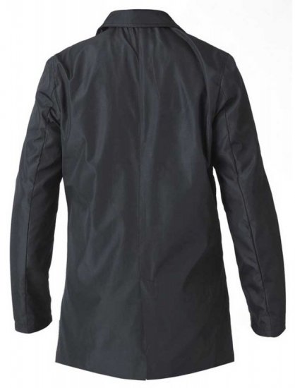 D555 Hampton Raincoat Black - Didelės vyriškos striukės - Didelės vyriškos striukės