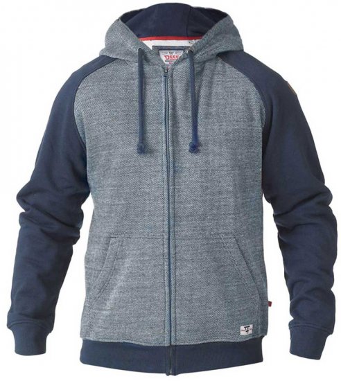 D555 Cristiano Hoodie Blue/Navy - Megztiniai ir džemperiai - Megztiniai ir Džemperiai - 2XL-14XL