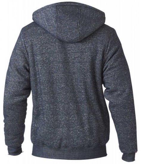 D555 Hulk Fur Lined Zipper Hood Navy - Megztiniai ir džemperiai - Megztiniai ir Džemperiai - 2XL-14XL
