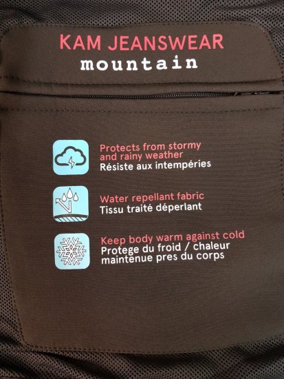 Kam Jeans Lengva striukė - Didelės vyriškos striukės - Didelės vyriškos striukės