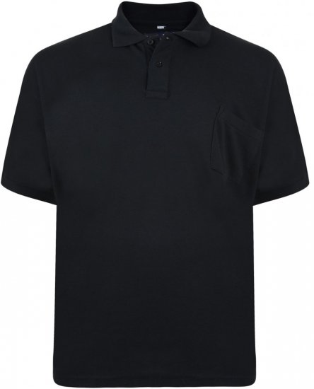 Motley Denim Polo Black - Polo marškinėliai - Polo marškinėliai - 2XL-8XL