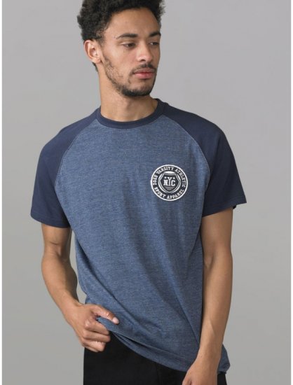 D555 Spencer T-shirt Navy - Marškinėliai - Marškinėliai - 2XL-14XL