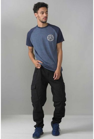 D555 Spencer T-shirt Navy - Marškinėliai - Marškinėliai - 2XL-14XL