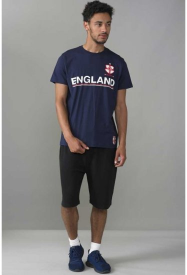 D555 Leon T-shirt Navy - Marškinėliai - Marškinėliai - 2XL-14XL